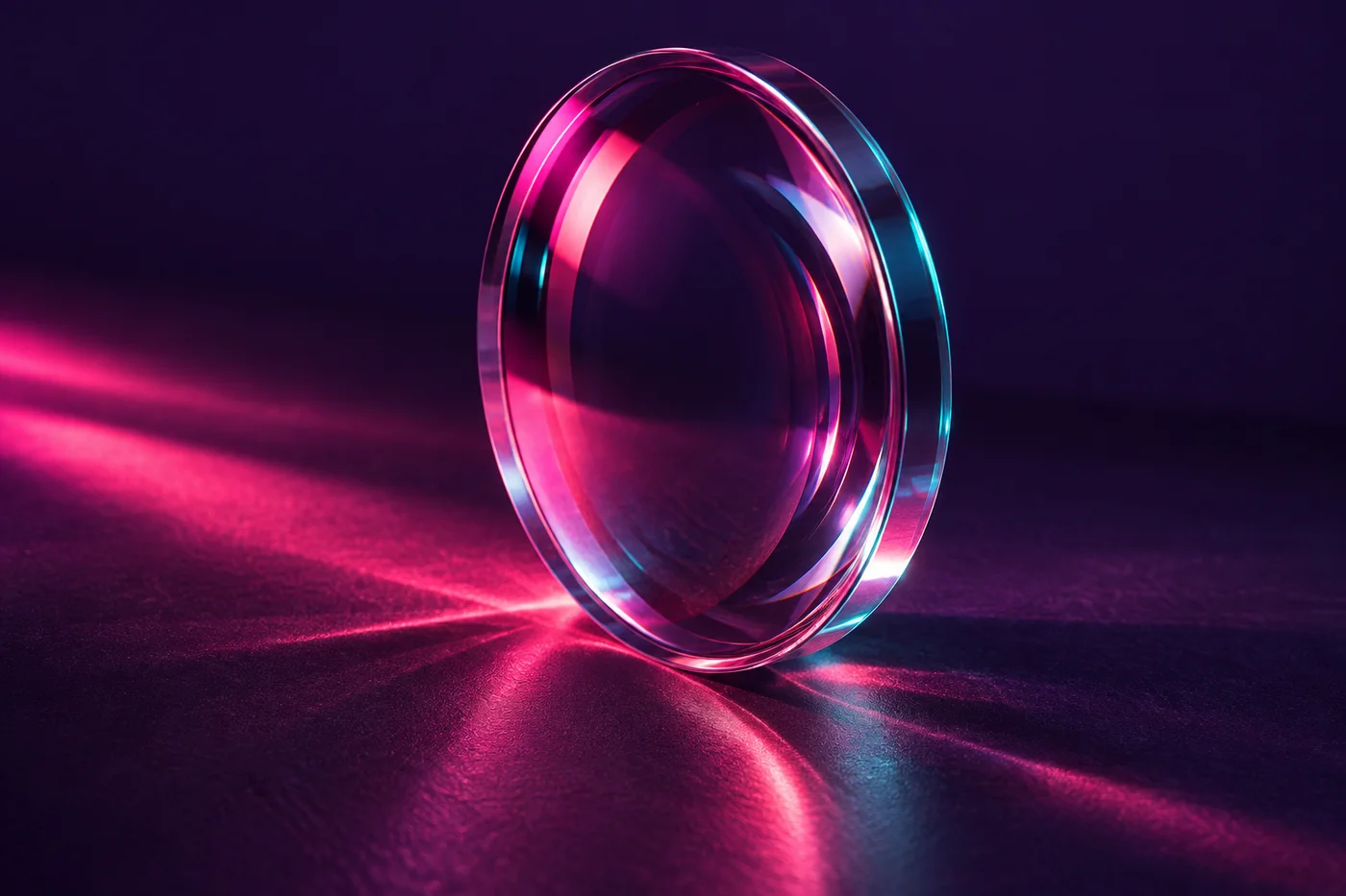 An optical lens bringing details into focus
